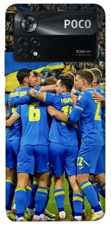 Чехол на Xiaomi Poco X4 Pro 5G Сборная Украины v3 фото 1 из 1