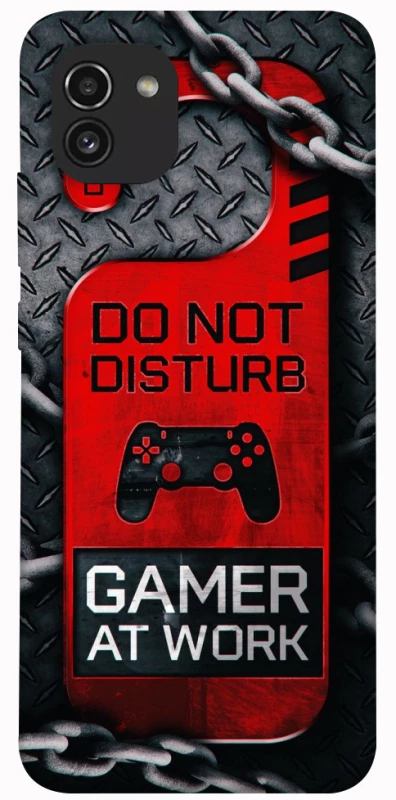 Чехол на Samsung Galaxy A03 Do Not Disturb фото 1 из 1