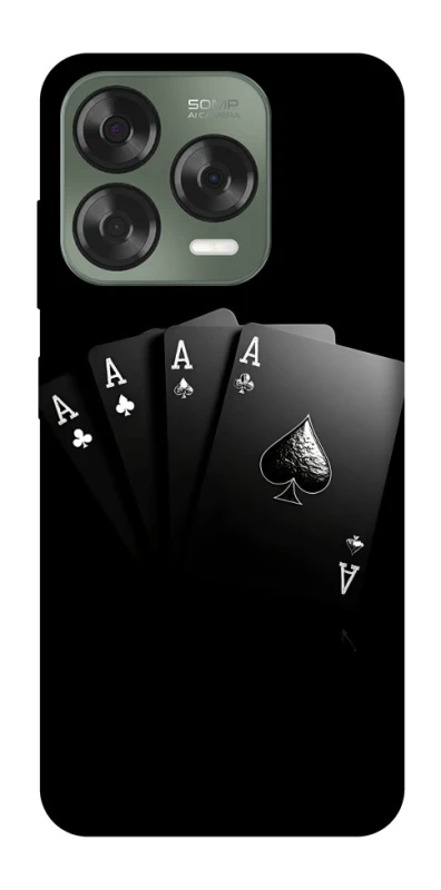 Чохол на ZTE Nubia V70 Design Black Cards фото 1 з 1