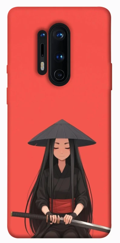 Чехол на OnePlus 8 Pro Red samurai фото 1 из 1