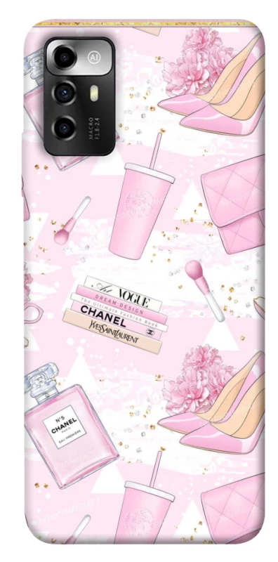 Чехол на ZTE Blade V40 Vita Fashion collage ver.10 фото 1 из 1