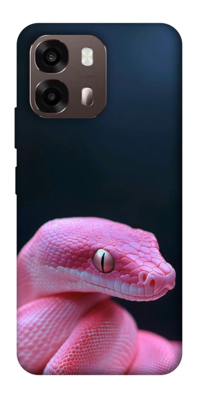 Чехол на Oppo A6 Розовая Змея фото 1 из 2
