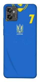 Чохол на Motorola Moto G32 UA-Football ver.4 фото 1 з 1