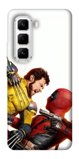 Чехол на Infinix Hot 50 Pro Deadpool and Wolverine фото 1 из 1
