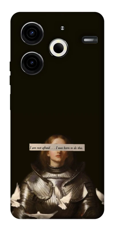 Чехол на TECNO Pova 6 Neo (LI6) Not afraid фото 1 из 1
