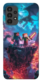 Чохол на Samsung Galaxy A13 4G Minecraft v3 фото 1 з 1