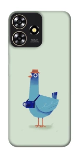 Чохол на ZTE Blade A73 4G Голуб-детектив фото 1 з 1