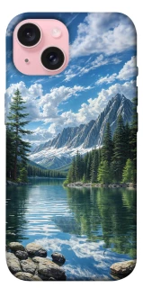 Чехол на Apple iPhone 15 (6.1") River in the mountains фото 1 из 1