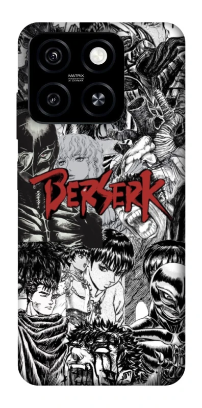 Чохол на ZTE Blade A55 4G Berserk Collage фото 1 з 1