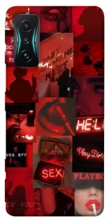 Чехол на Xiaomi Redmi K50 Gaming Love collage ver.3 фото 1 из 1