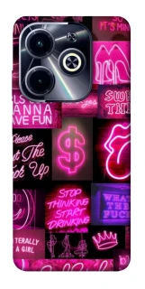 Чехол на Infinix Hot 40i Hot collage ver.9 фото 1 из 1