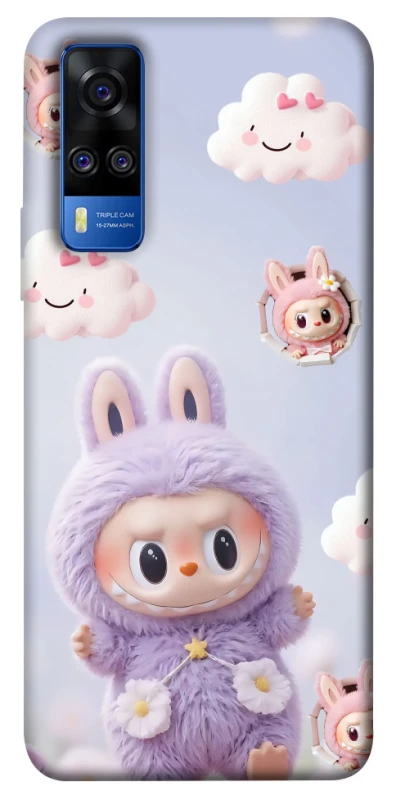 Чохол на Vivo Y51a Labubu & clouds фото 1 з 1