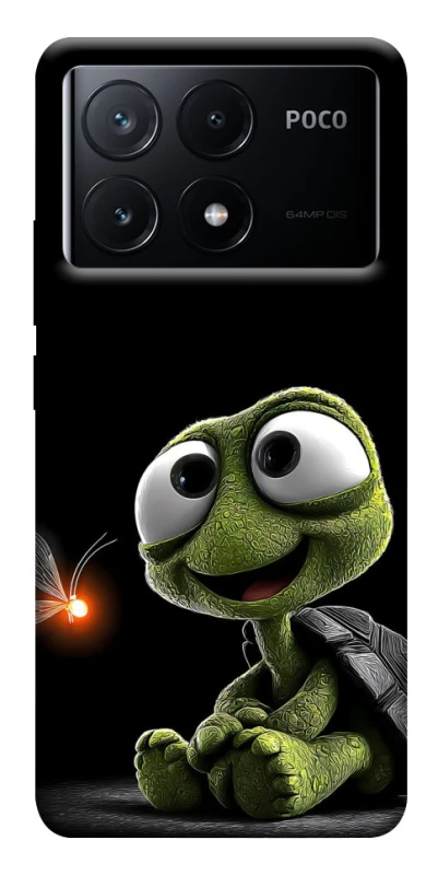 Чохол на Xiaomi Poco X6 Funny turtle фото 1 з 1