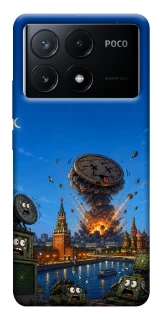 Чехол на Xiaomi Poco X6 Moscow never sleeps ver.8 фото 1 из 1