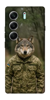 Чехол на Tecno Camon 40 Pro 5G Волк защитник фото 1 из 1