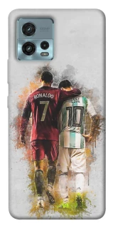 Чохол на Motorola Moto G72 Ronaldo та Messi фото 1 з 1