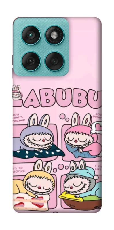 Чохол на Motorola Edge 60 Fusion Labubu Dreams Collage фото 1 з 1