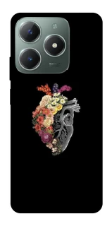 Чохол на Realme C61 Heart with flowers фото 1 з 1
