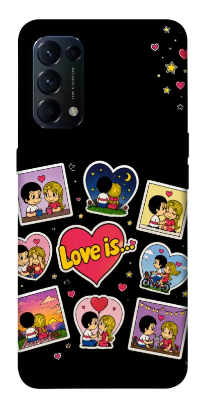 Чохол на Oppo Reno 5 4G Love is ver.2 фото 1 з 1