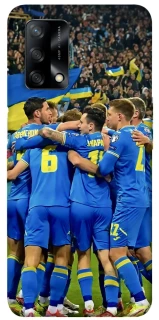 Чехол на Oppo A74 4G Сборная Украины v3 фото 1 из 1