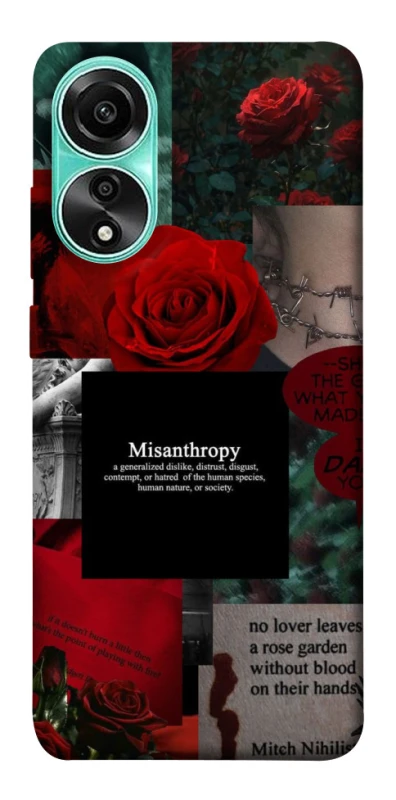 Чехол на Oppo A78 4G Misanthropy фото 1 из 1
