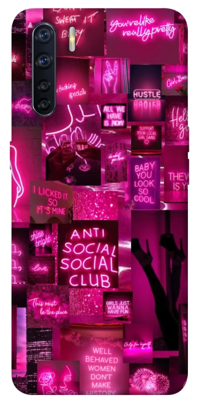 Чехол на Oppo A91 Hot collage ver.7 фото 1 из 1