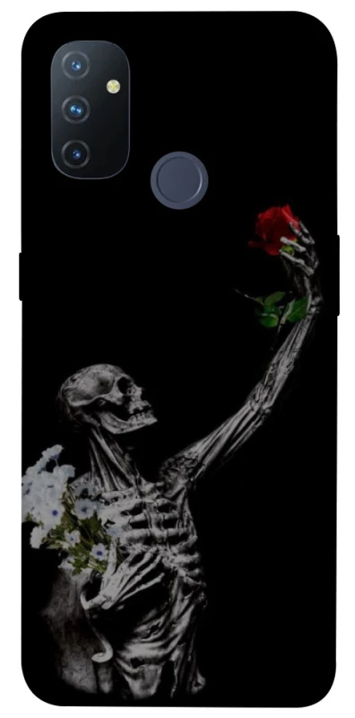 Чехол на OnePlus Nord N100 Skeleton vs Rose фото 1 из 1