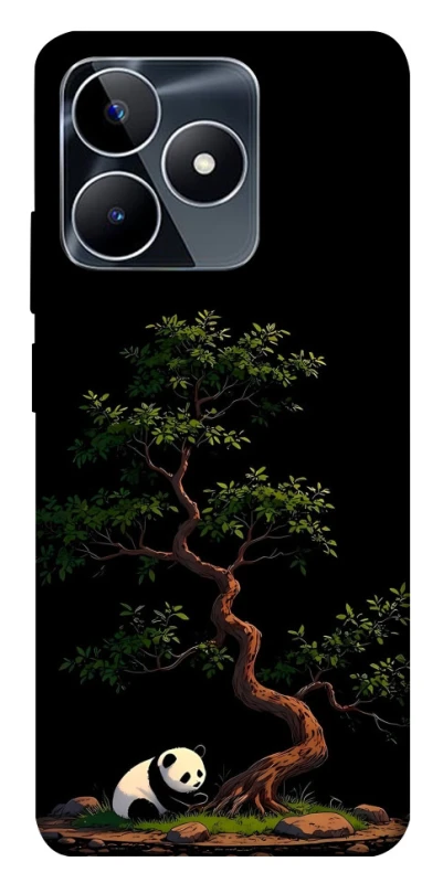 Чехол на Realme C53 Panda and tree фото 1 из 1