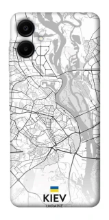 Чохол на Samsung Galaxy A06 Kiev white map фото 1 з 1