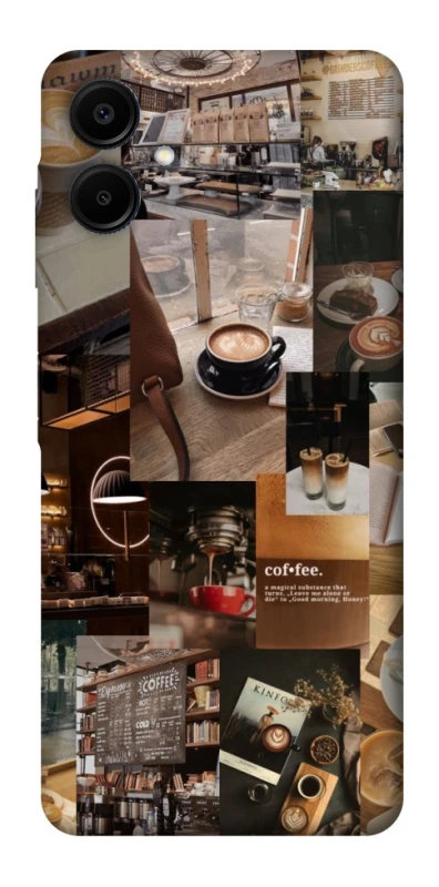 Чехол на Samsung Galaxy A06 Coffee collage ver.2 фото 1 из 1