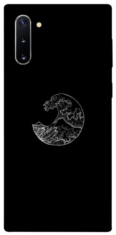 Чохол на Samsung Galaxy Note 10 Black tsunami фото 1 Чохол на Samsung Galaxy Note 10 Black tsunami фото 1 з 1