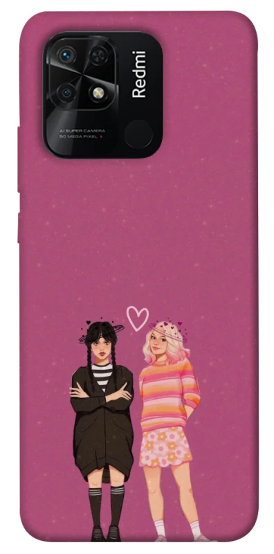 Чохол на Xiaomi Redmi 10C Raven & Rainbow Wednesday фото 1 з 1