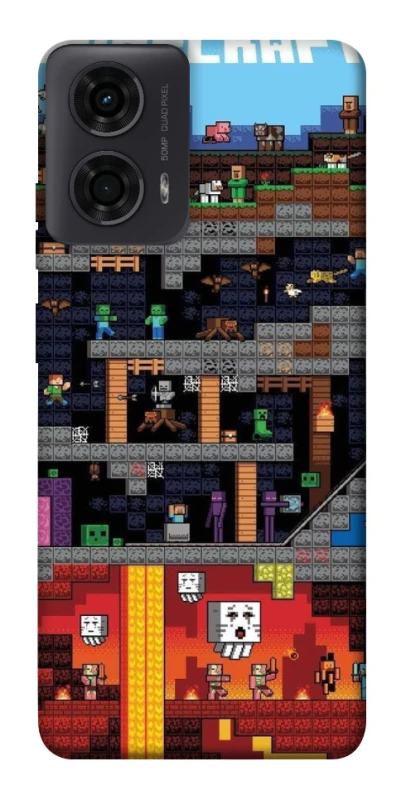 Чохол на Motorola Moto G24 Minecraft фото 1 з 1