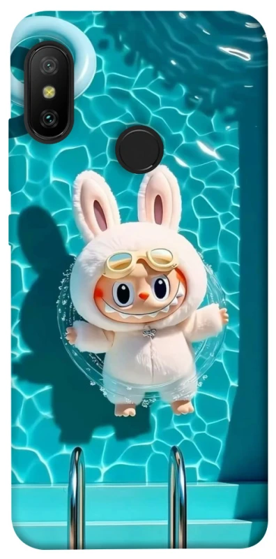 Чохол на Xiaomi Mi A2 Lite / Xiaomi Redmi 6 Pro Labubu in the pool ver.2 фото 1 з 1