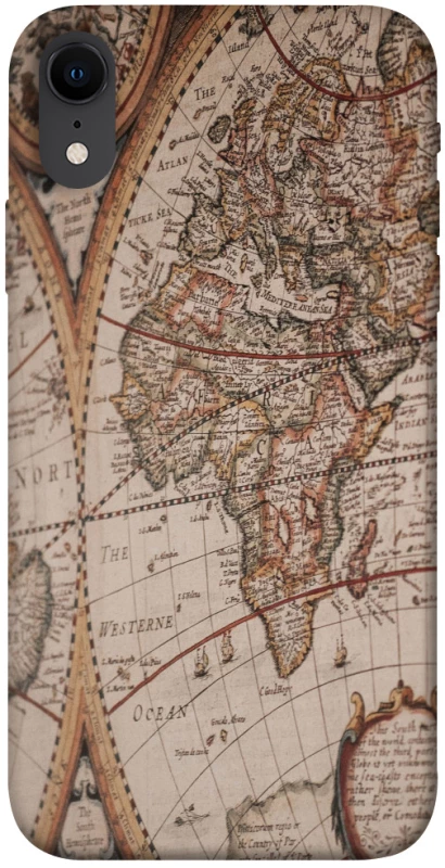 Чехол на Apple iPhone XR (6.1") Карта путешествий фото 1 из 1