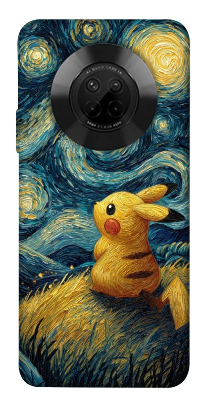 Чохол на Huawei Y9a Pikachu and Van Gogh фото 1 з 1