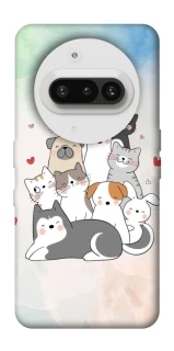 Чехол на Nothing Phone (3a) Funny Pets ver.2 фото 1 из 1