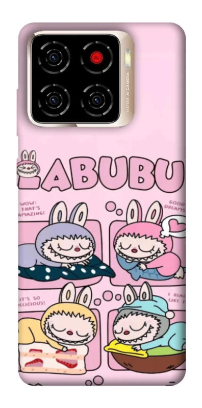 Чохол на ZTE Blade A56 Labubu Dreams Collage фото 1 з 1