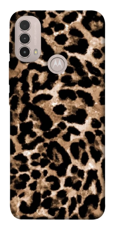 Чохол на Motorola Moto E40 Leopard Skin v4 фото 1 з 1