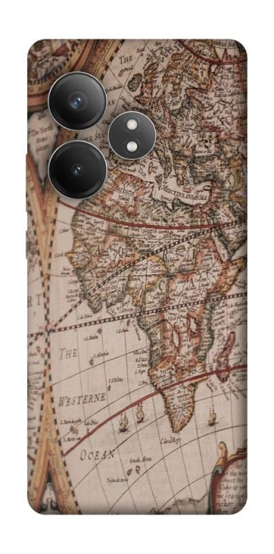 Чохол на Realme GT Neo 6 Карта подорожей фото 1 з 1