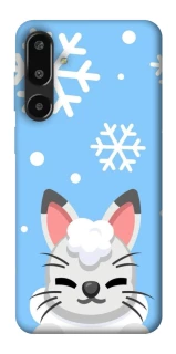 Чохол на Samsung Galaxy F16 Adopt Me Snow Kitty Smile фото 1 з 1