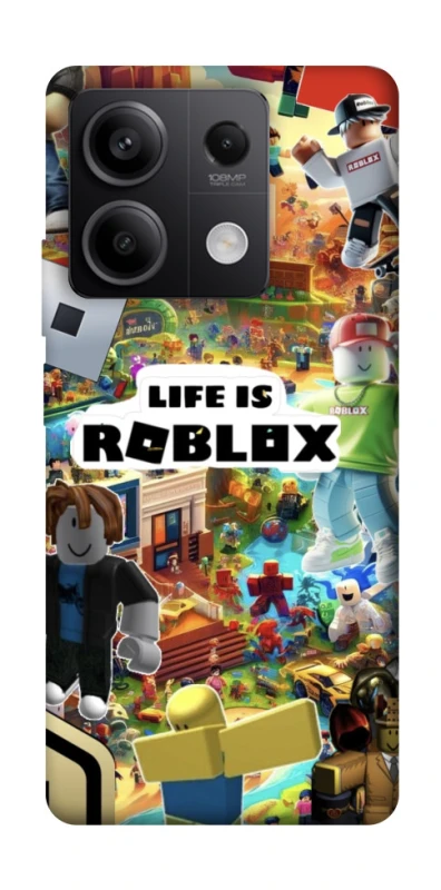 Чохол на Xiaomi Redmi Note 13 5G Life is Roblox фото 1 з 1