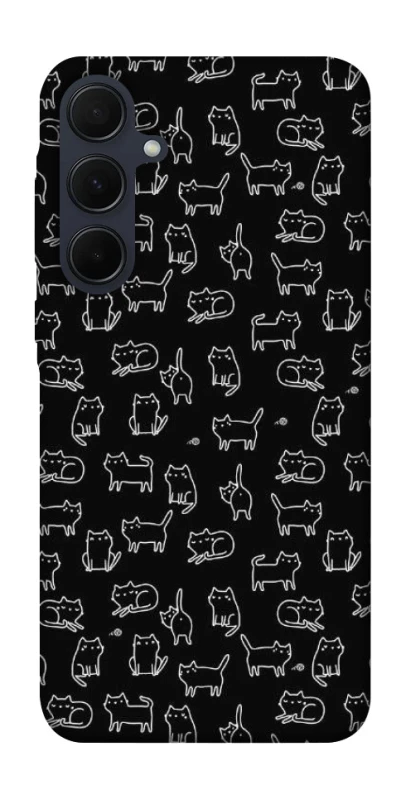 Чохол на Samsung Galaxy A55 Black Cats фото 1 з 1