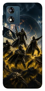 Чохол на Motorola Moto E13 HELLDIVERS фото 1 з 1