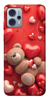 Чохол на Motorola Moto G23 bear in hearts фото 1 Чохол на Motorola Moto G23 bear in hearts фото 1 з 1