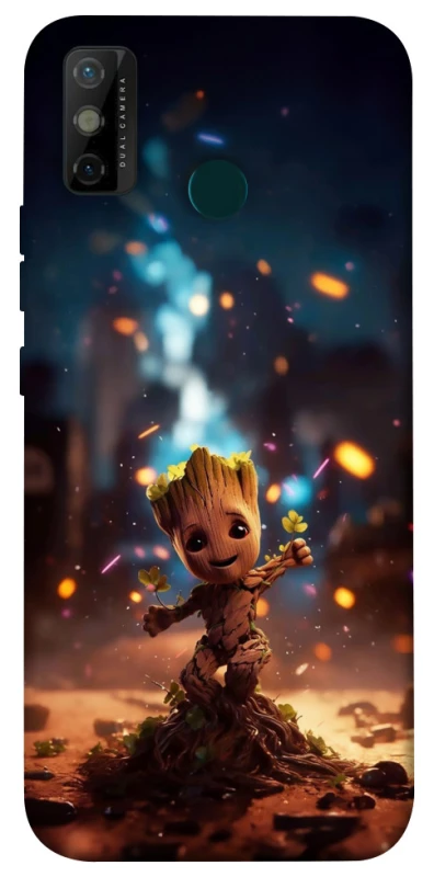 Чохол на TECNO Spark 6 Go Baby Groot v3 фото 1 з 1
