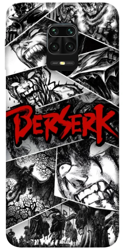 Чехол на Xiaomi Redmi Note 9s / Note 9 Pro / Note 9 Pro Max Berserk collage ver.2 фото 1 из 1
