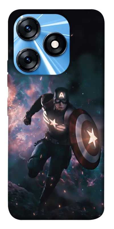 Чехол на TECNO Spark 10 Captain America фото 1 из 1