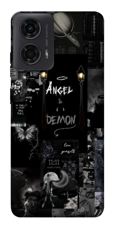 Чохол на Motorola Moto G04 Angel & Demon фото 1 з 1