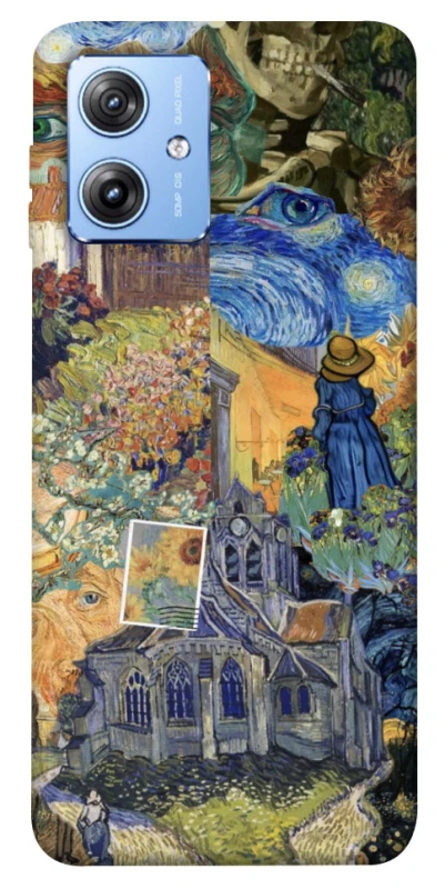 Чохол на Motorola Moto G84 Van Gogh collage фото 1 з 1